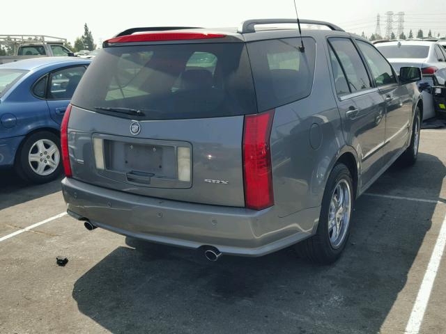 1GYDE63A740154814 - 2004 CADILLAC SRX GRAY photo 4