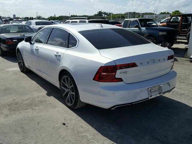 LVY992MK0JP008878 - 2018 VOLVO S90 T6 WHITE photo 3