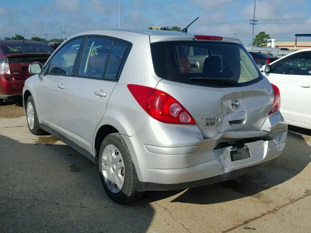 3N1BC1CP7CK254044 - 2012 NISSAN VERSA SILVER photo 3