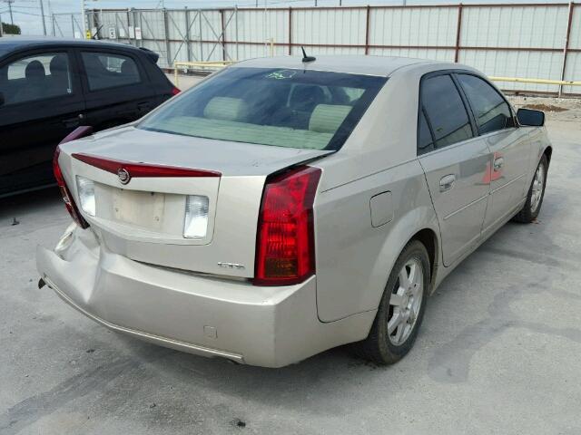 1G6DP577470110429 - 2007 CADILLAC CTS HI FEA GOLD photo 4