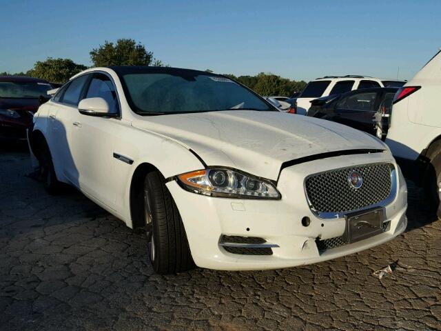 SAJWJ1CD1E8V63371 - 2014 JAGUAR XJ WHITE photo 1