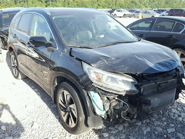 5J6RM3H97GL001424 - 2016 HONDA CR-V TOURI BLACK photo 1