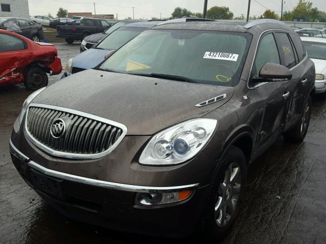 5GAER23D29J186249 - 2009 BUICK ENCLAVE CX BROWN photo 2