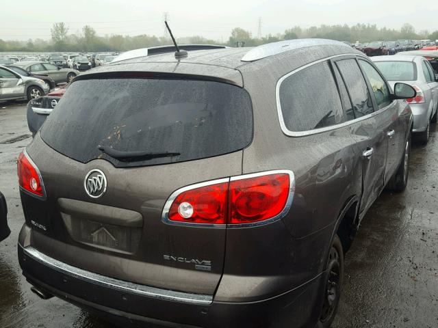 5GAER23D29J186249 - 2009 BUICK ENCLAVE CX BROWN photo 4