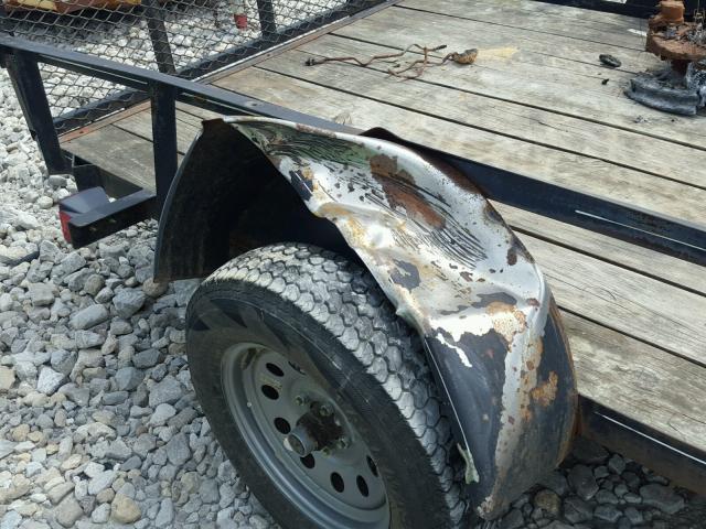 4RDT06X10D0904138 - 2013 UTILITY TRAILER BLACK photo 8