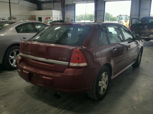 1G1ZU64804F192319 - 2004 CHEVROLET MALIBU MAX 栗色 照片 4