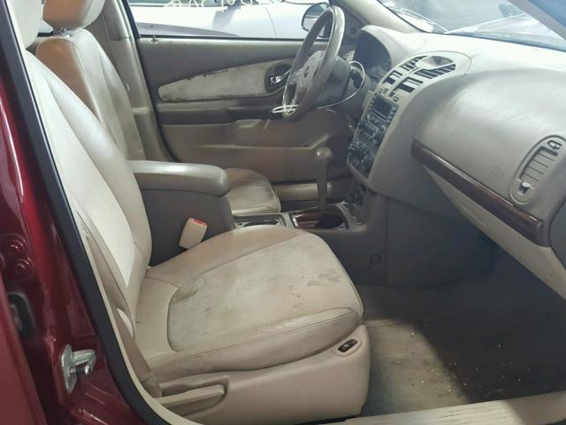1G1ZU64804F192319 - 2004 CHEVROLET MALIBU MAX 栗色 照片 5