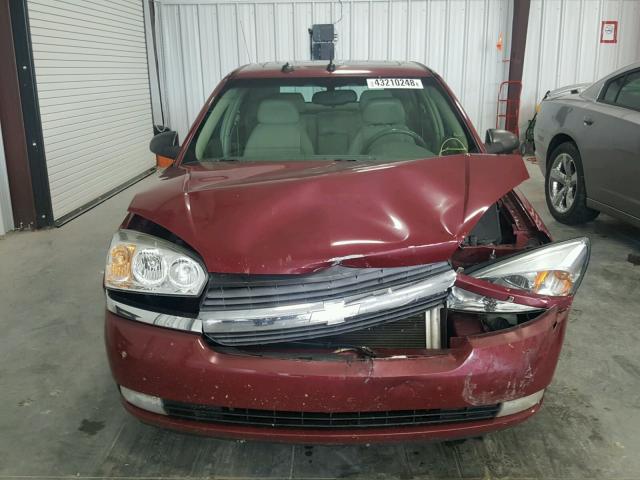 1G1ZU64804F192319 - 2004 CHEVROLET MALIBU MAX 栗色 照片 7