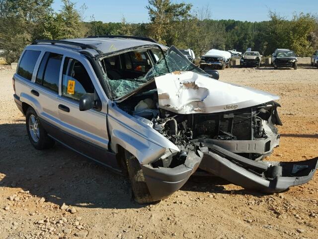 1J4GX48S94C207198 - 2004 JEEP GRAND CHER SILVER photo 1