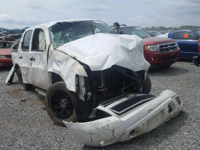 1GNEC03059R231887 - 2009 CHEVROLET TAHOE POLI WHITE photo 1