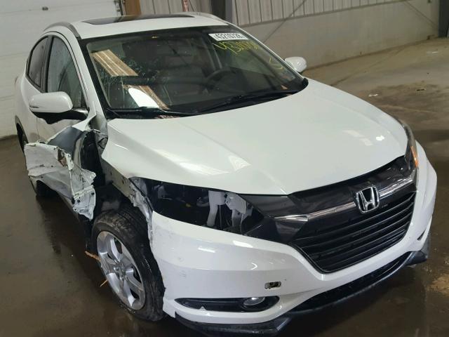 3CZRU6H77GM735401 - 2016 HONDA HR-V EXL WHITE photo 1