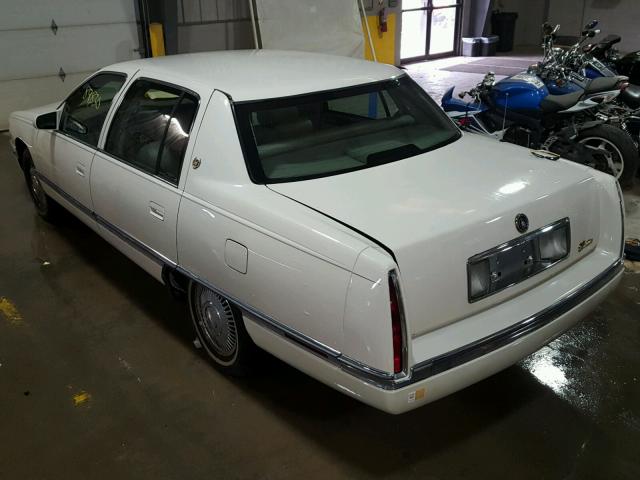 1G6KD52B4SU288855 - 1995 CADILLAC DEVILLE WHITE photo 3