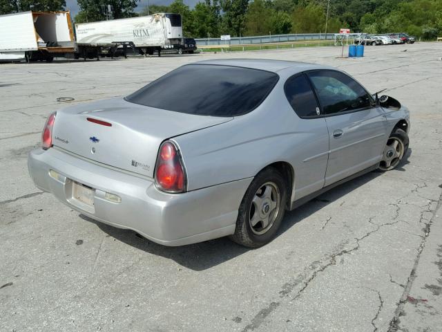 2G1WW12E349189965 - 2004 CHEVROLET MONTE CARL ვერცხლისფერი ფოტო 4