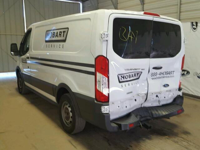 1FTNE1YG7FKA41589 - 2015 FORD TRANSIT T- WHITE photo 3