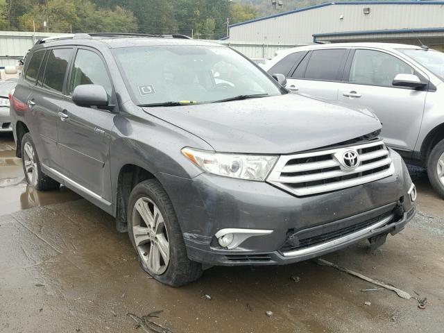 5TDDK3EH8CS114390 - 2012 TOYOTA HIGHLANDER GRAY photo 1