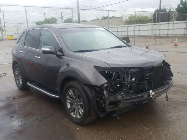 2HNYD2H71BH520432 - 2011 ACURA MDX ADVANC BLACK photo 1
