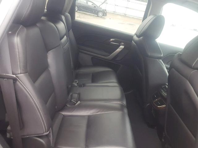 2HNYD2H71BH520432 - 2011 ACURA MDX ADVANC BLACK photo 6
