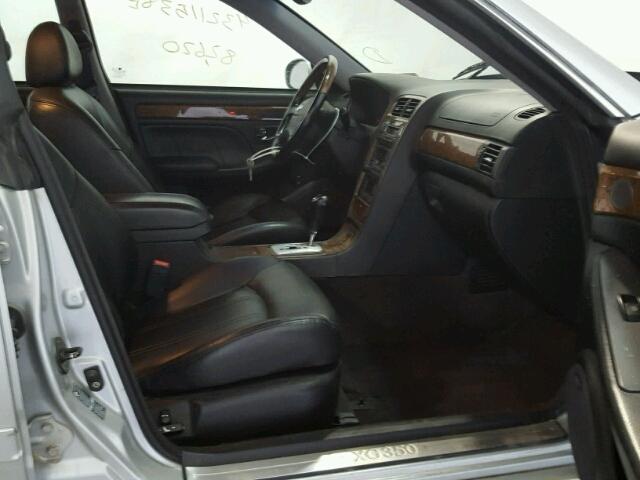 KMHFU45E04A332932 - 2004 HYUNDAI XG 350 SILVER photo 5