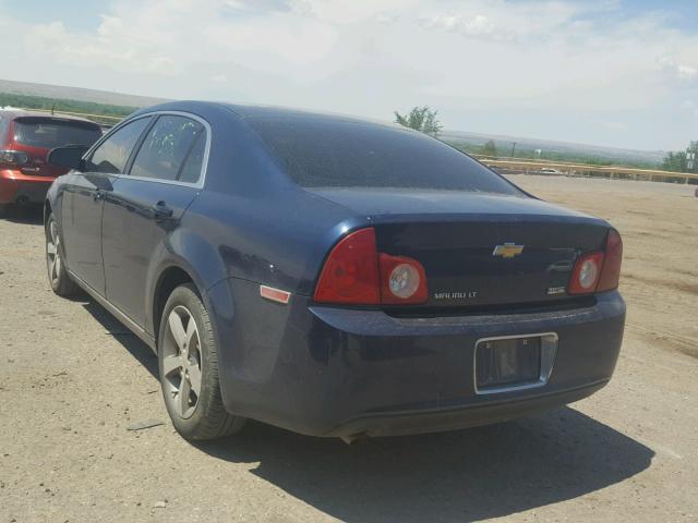 1G1ZC5EUXBF171256 - 2011 CHEVROLET MALIBU 1LT ლურჯი ფოტო 3