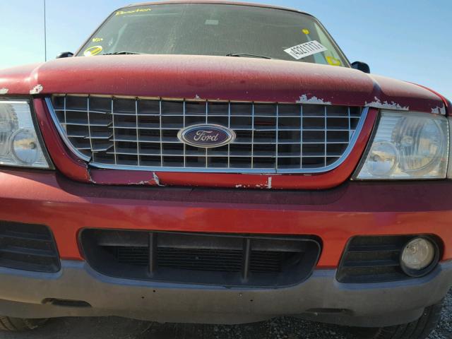 1FMZU73K23ZA68796 - 2003 FORD EXPLORER X RED photo 10