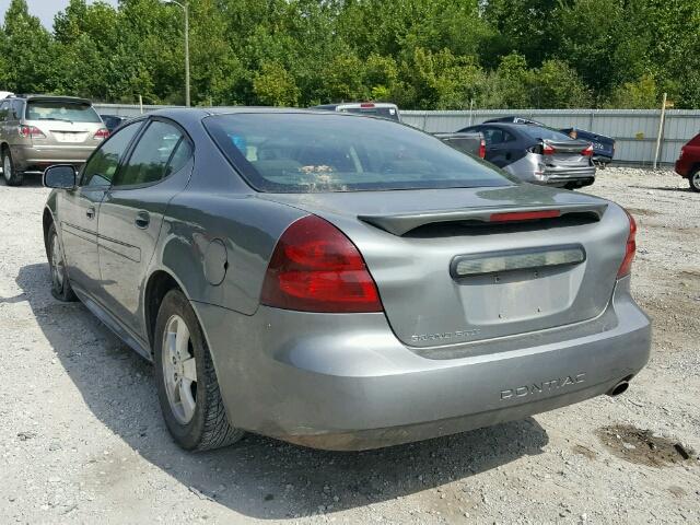 2G2WP552271115036 - 2007 PONTIAC GRAND PRIX GRAY photo 3