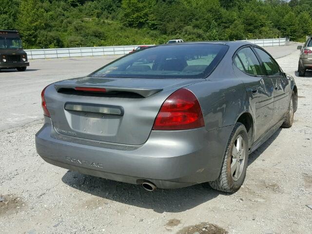 2G2WP552271115036 - 2007 PONTIAC GRAND PRIX GRAY photo 4