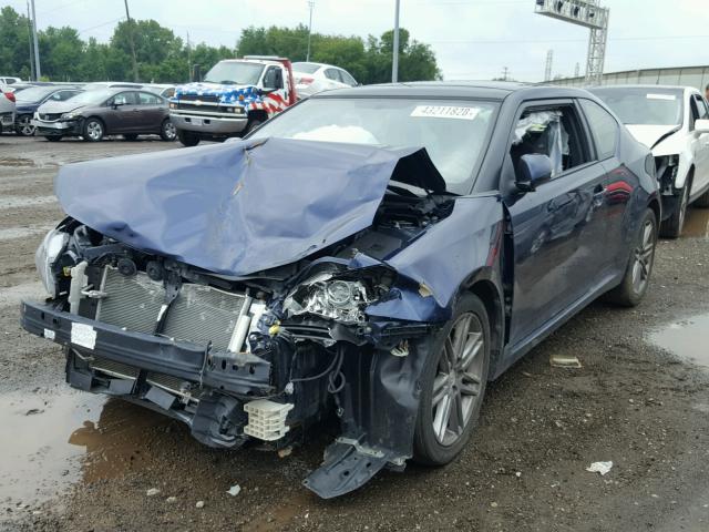 JTKJF5C74D3052494 - 2013 TOYOTA SCION TC 蓝色 照片 2
