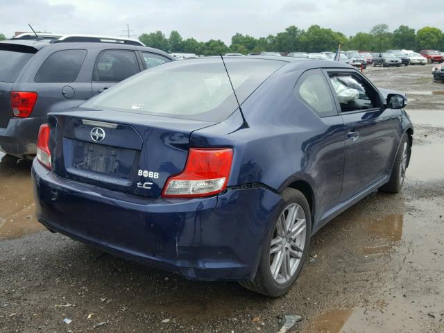 JTKJF5C74D3052494 - 2013 TOYOTA SCION TC 蓝色 照片 4