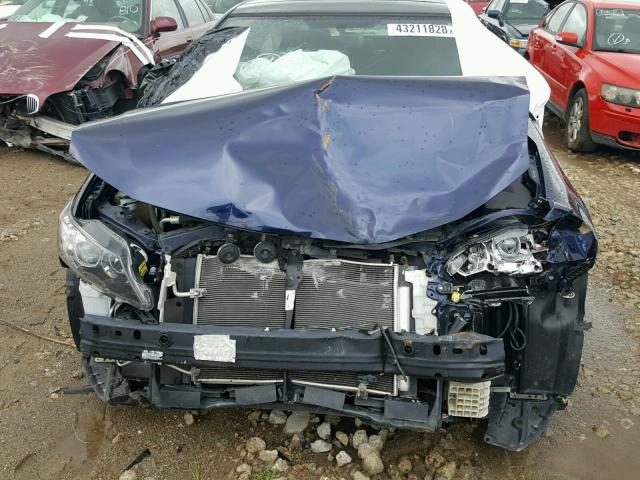 JTKJF5C74D3052494 - 2013 TOYOTA SCION TC 蓝色 照片 7