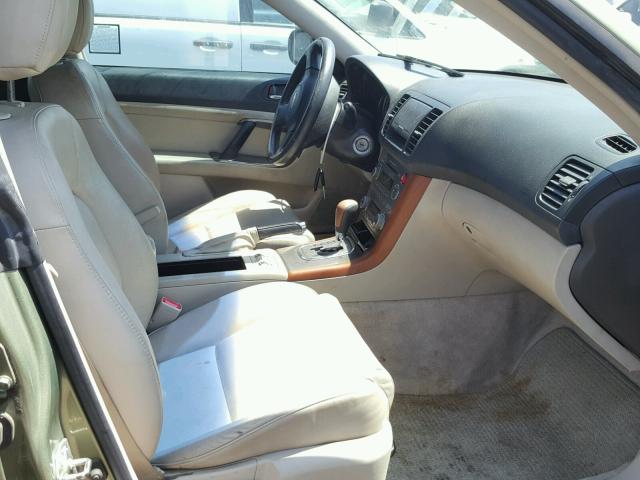 4S4BP62C457381781 - 2005 SUBARU LEGACY OUT TWO TONE photo 5