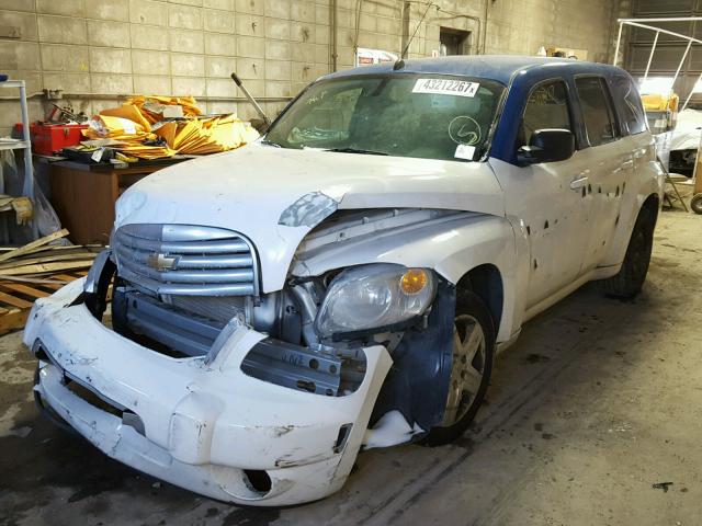 3GNBAAFW9BS541378 - 2011 CHEVROLET HHR WHITE photo 2