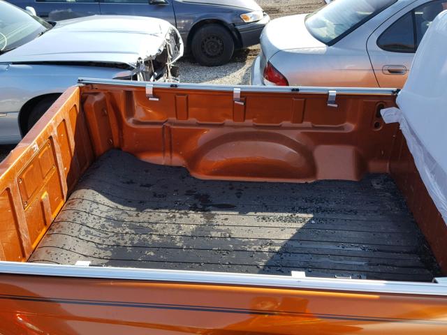 1GTCS146548102266 - 2004 GMC CANYON ORANGE photo 6