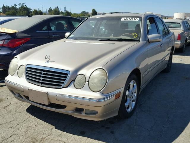 WDBJF65J52B430197 - 2002 MERCEDES-BENZ E 320 GOLD photo 2