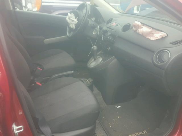 JM1DE1KY5E0174617 - 2014 MAZDA MAZDA2 SPO 红色 照片 5