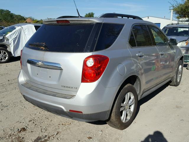 2CNALDEW8A6251787 - 2010 CHEVROLET EQUINOX LT SILVER photo 4