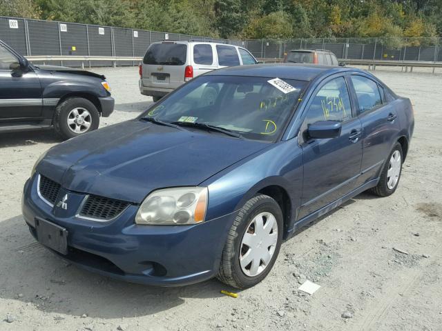 4A3AB36F85E025151 - 2005 MITSUBISHI GALANT ES BLUE photo 2