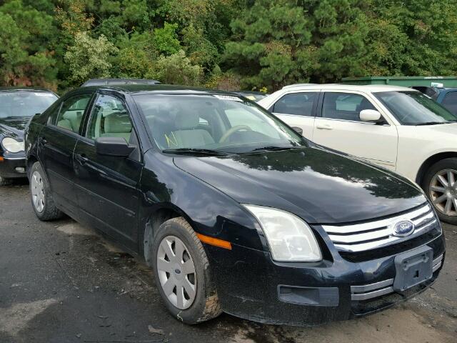 3FAHP06Z48R134080 - 2008 FORD FUSION S BLUE photo 1