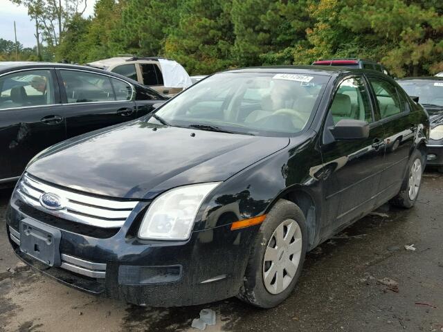 3FAHP06Z48R134080 - 2008 FORD FUSION S BLUE photo 2