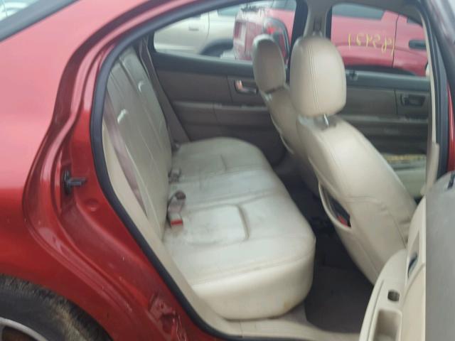 1MEFM59S6YG612883 - 2000 MERCURY SABLE RED photo 6