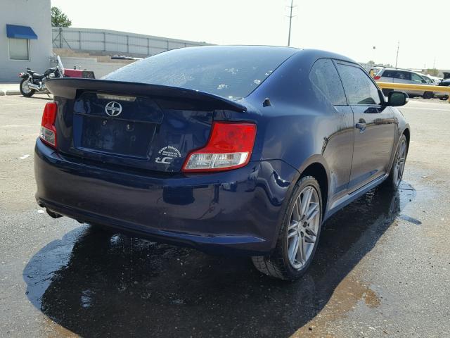 JTKJF5C70C3034282 - 2012 TOYOTA SCION TC 蓝色 照片 4