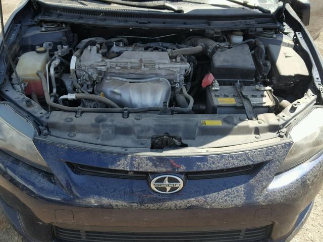 JTKJF5C70C3034282 - 2012 TOYOTA SCION TC 蓝色 照片 7