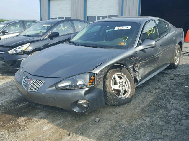 2G2WP522541356850 - 2004 PONTIAC GRAND PRIX TURQUOISE photo 2