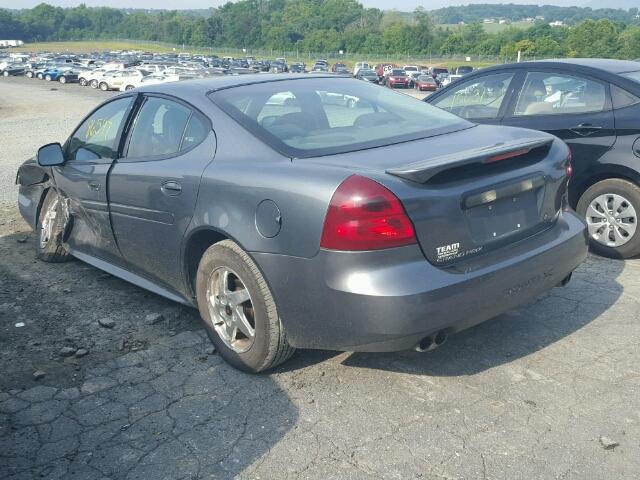 2G2WP522541356850 - 2004 PONTIAC GRAND PRIX TURQUOISE photo 3