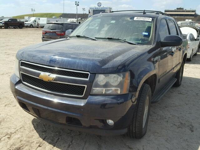 3GNEC12017G282775 - 2007 CHEVROLET AVALANCHE BLUE photo 2