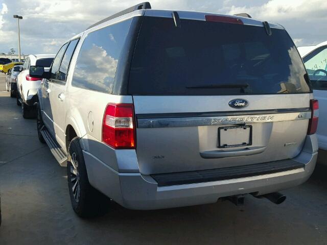 1FMJK1HTXFEF32091 - 2015 FORD EXPEDITION SILVER photo 3