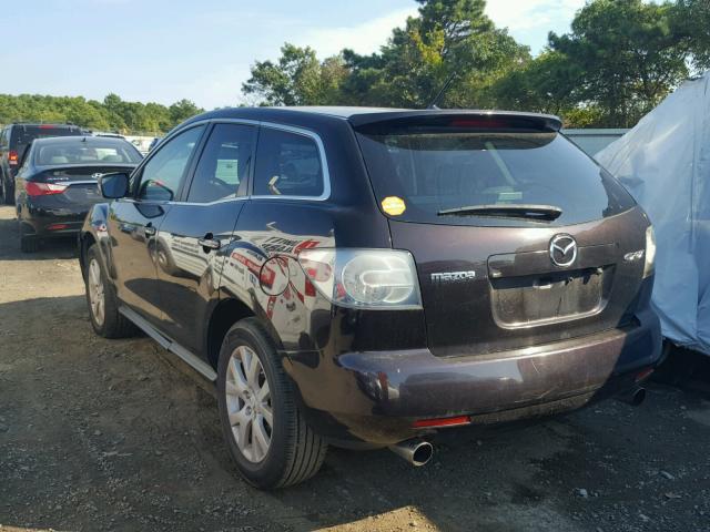 JM3ER29L080204868 - 2008 MAZDA CX-7 MAROON photo 3