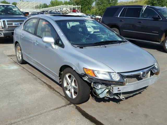 2HGFA16968H514107 - 2008 HONDA CIVIC EXL 银色 照片 1