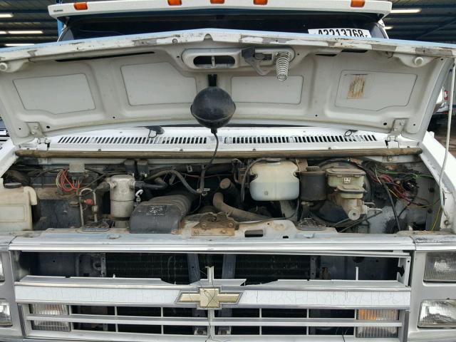 2GBEG25H0H4130715 - 1987 CHEVROLET SPORTVAN / WHITE photo 7