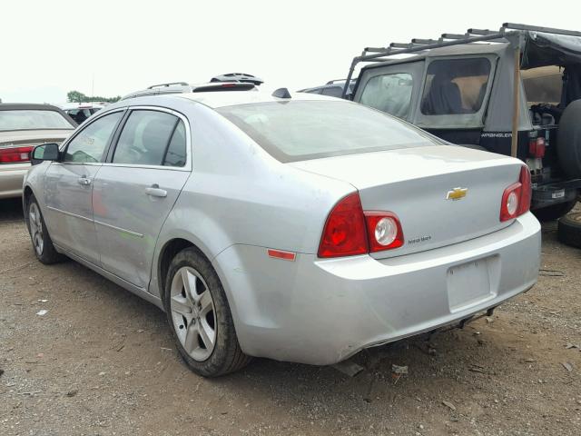 1G1ZB5E02CF182768 - 2012 CHEVROLET MALIBU LS Gümüş foto 3