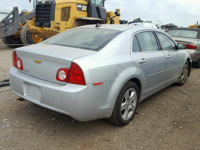 1G1ZB5E02CF182768 - 2012 CHEVROLET MALIBU LS Gümüş foto 4